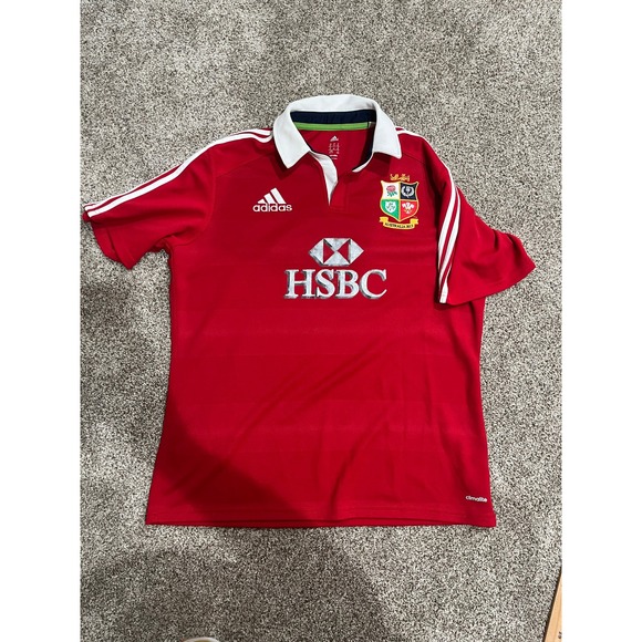 Adidas British and Irish Lions 2013 Australia Tour Rugby Jersey Mens XL Red - Picture 3 of 13